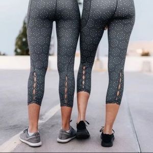 Women’s Senita Athletics Forget Me Not Eyelet Leggings